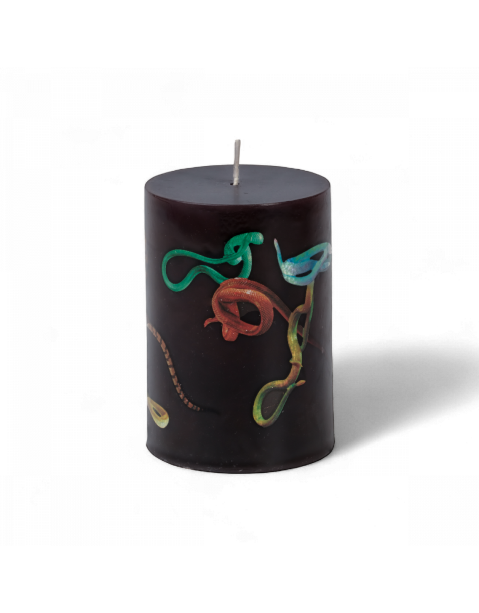 Seletti Large candle SNAKES BLACK