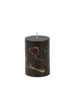 Seletti Large candle SNAKES BLACK