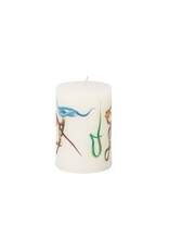 Seletti TOILETPAPER Large Candle SNAKES WHITE