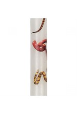 Seletti TOILETPAPER Set of 2 Stem Candles SNAKES WHITE