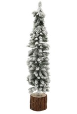 Tree Pinea Snow Green/white H40cm4.6