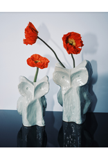 Serax OWL VASE L LIGHT BLUE AFTER MIDNIGHT