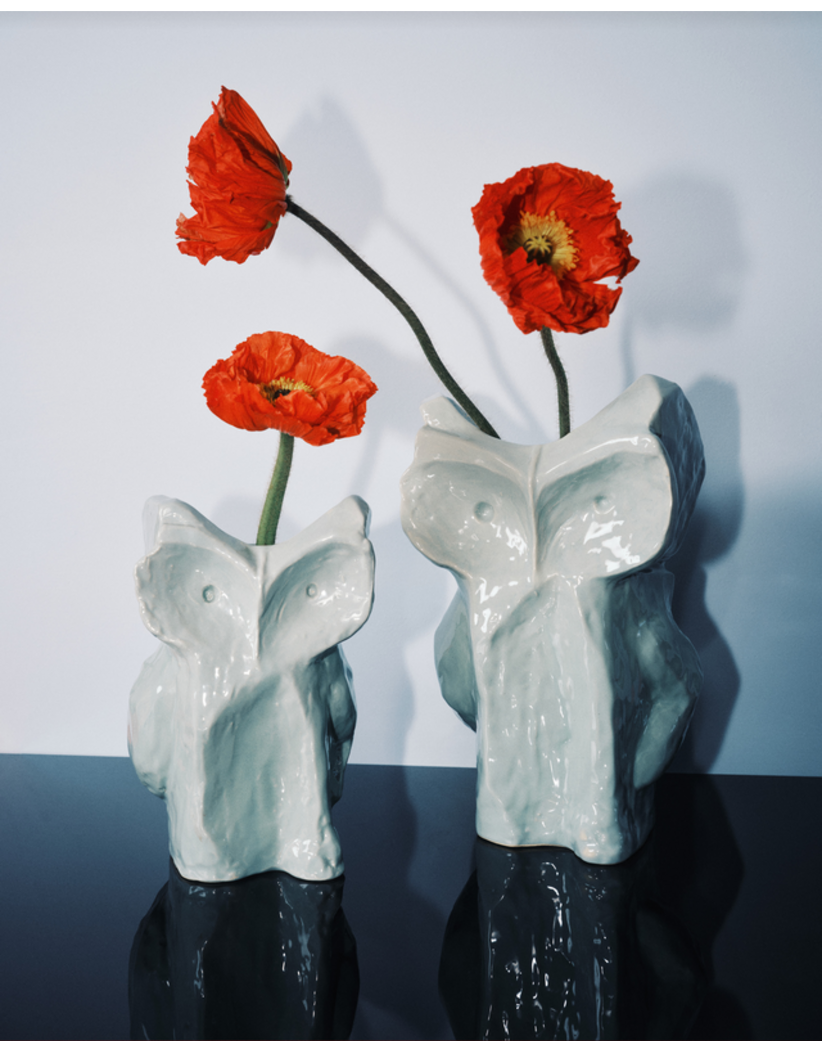 Serax OWL VASE L LIGHT BLUE AFTER MIDNIGHT