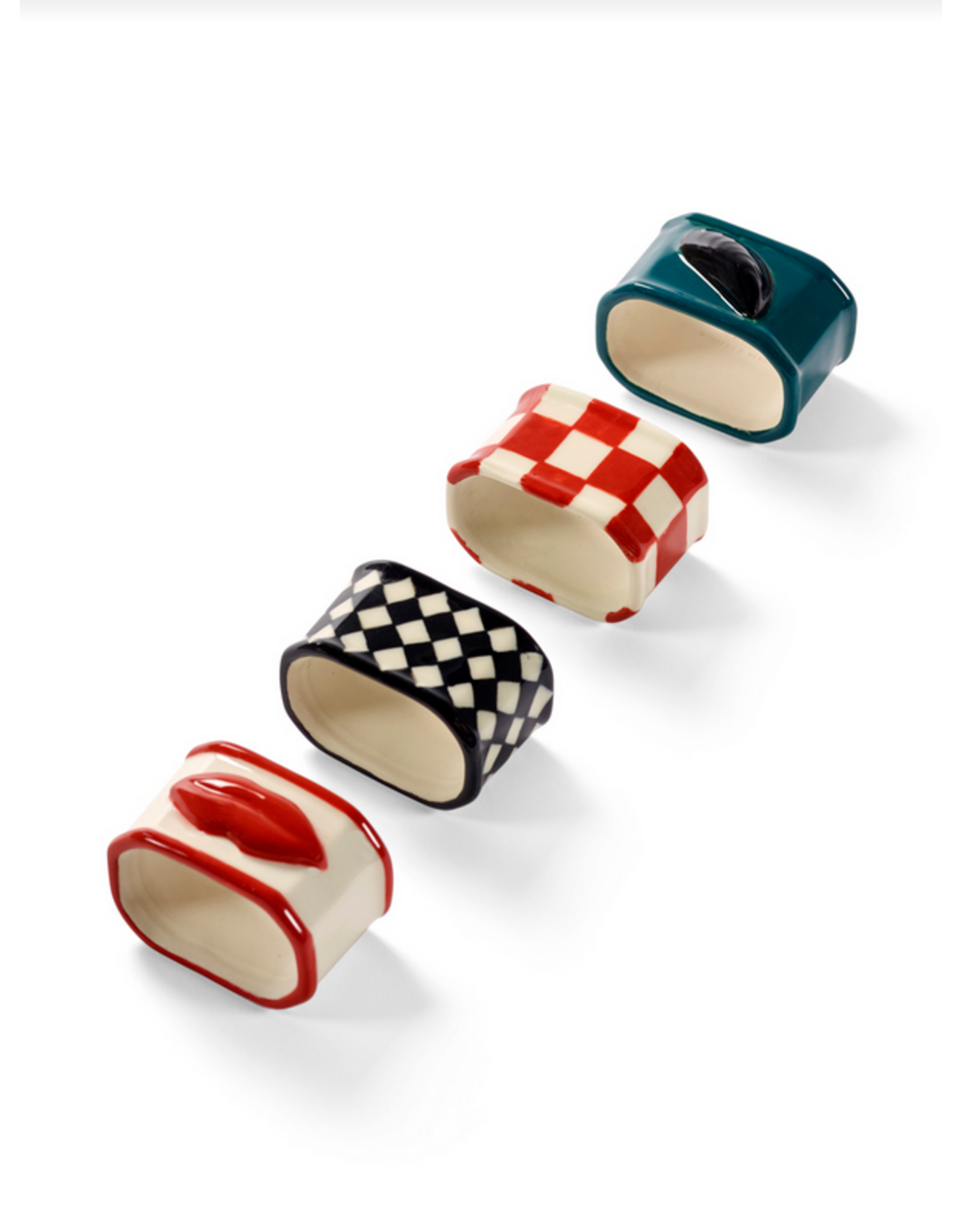 Serax Napkin Ring Ass/4 Mix