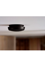 Jacob Jensen Optical smoke alarm Dia 10 cm Black