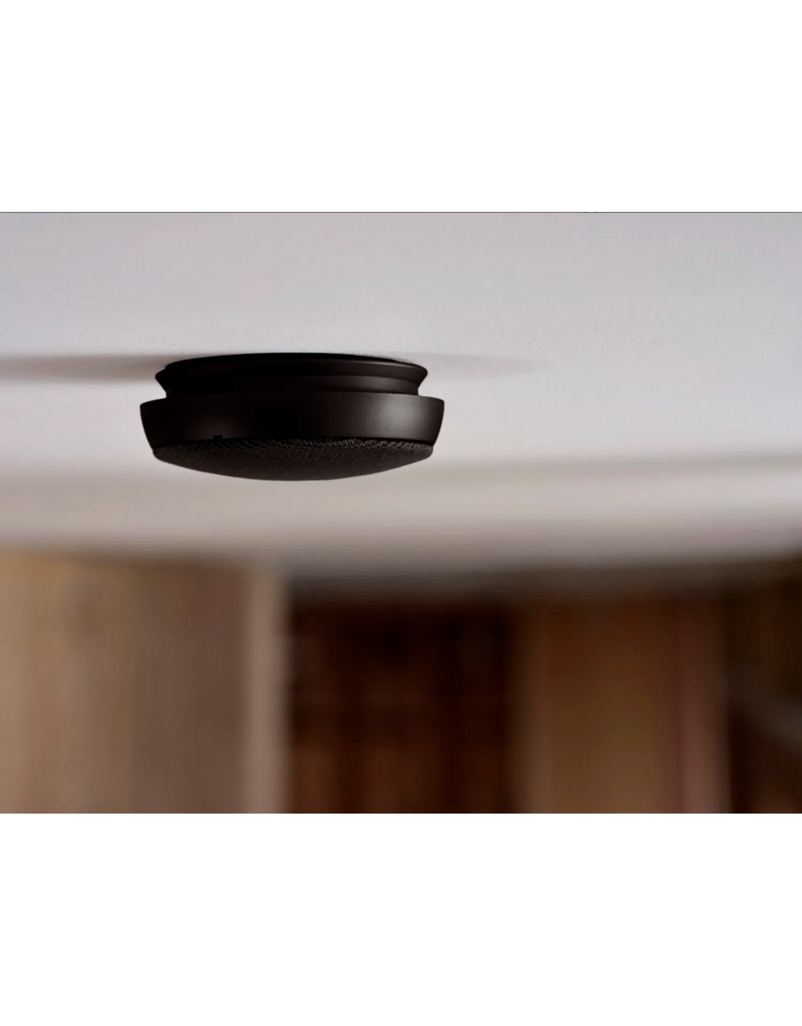 Jacob Jensen Optical smoke alarm Dia 10 cm Black