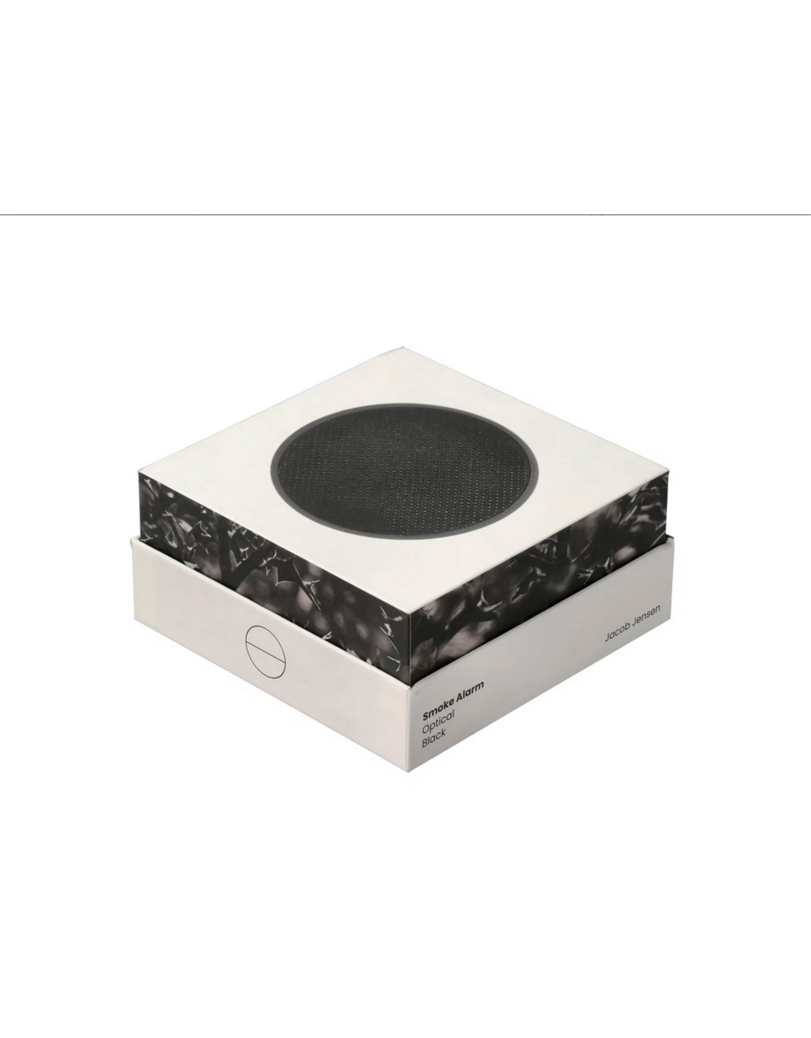 Jacob Jensen Optical smoke alarm Dia 10 cm Black