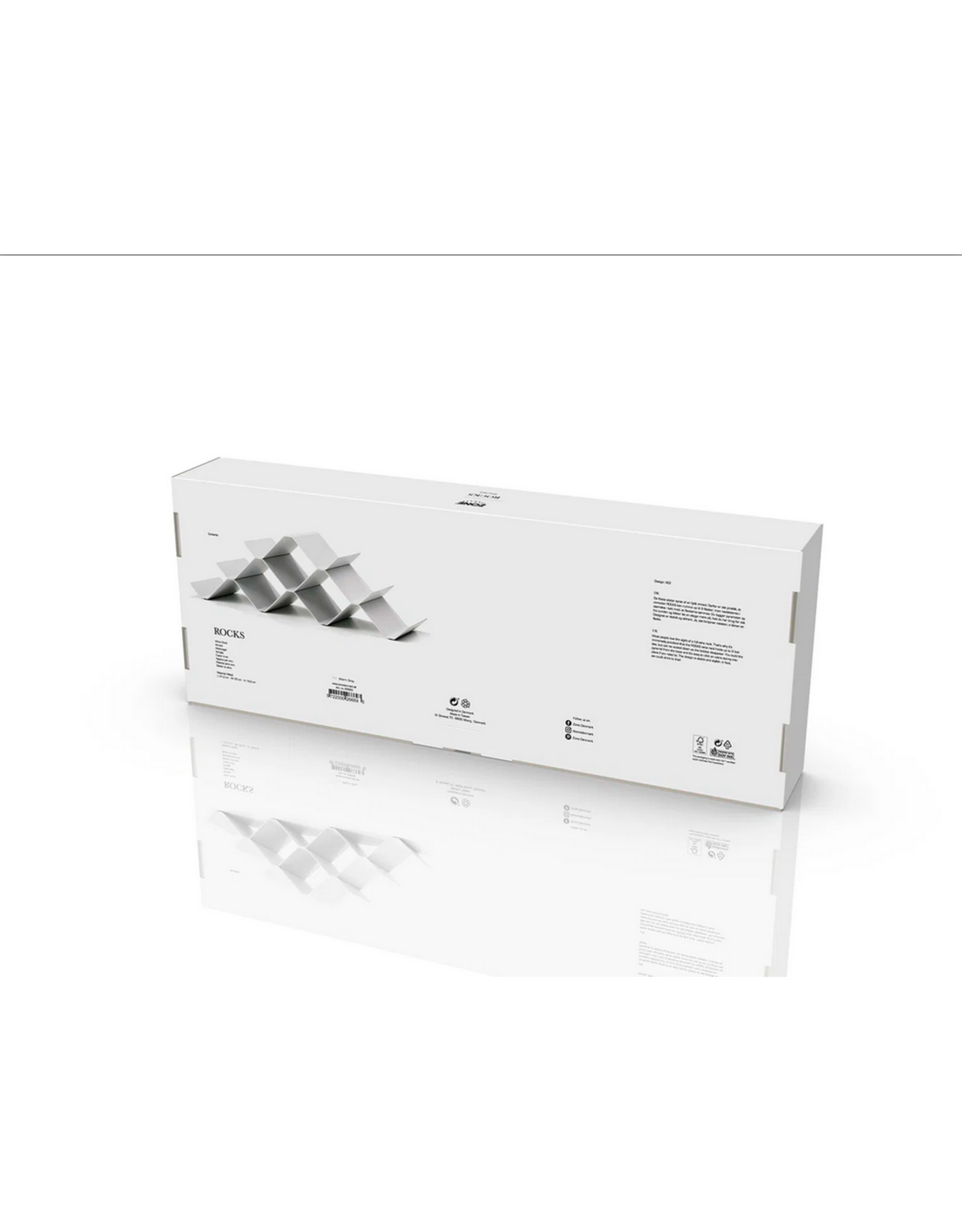 ZONE Denmark Zone Rocks Wine rack 51.3 x 20 x 16.9 cm Warm Grey