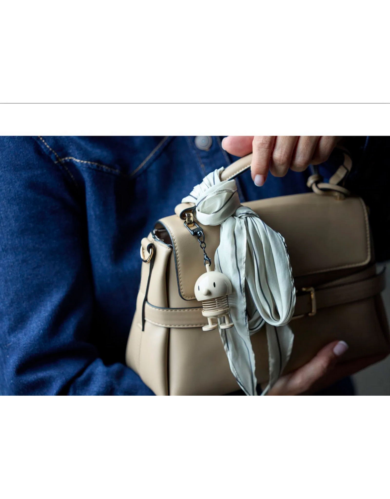 Hoptimist Hoptimist Bag Charm Latte