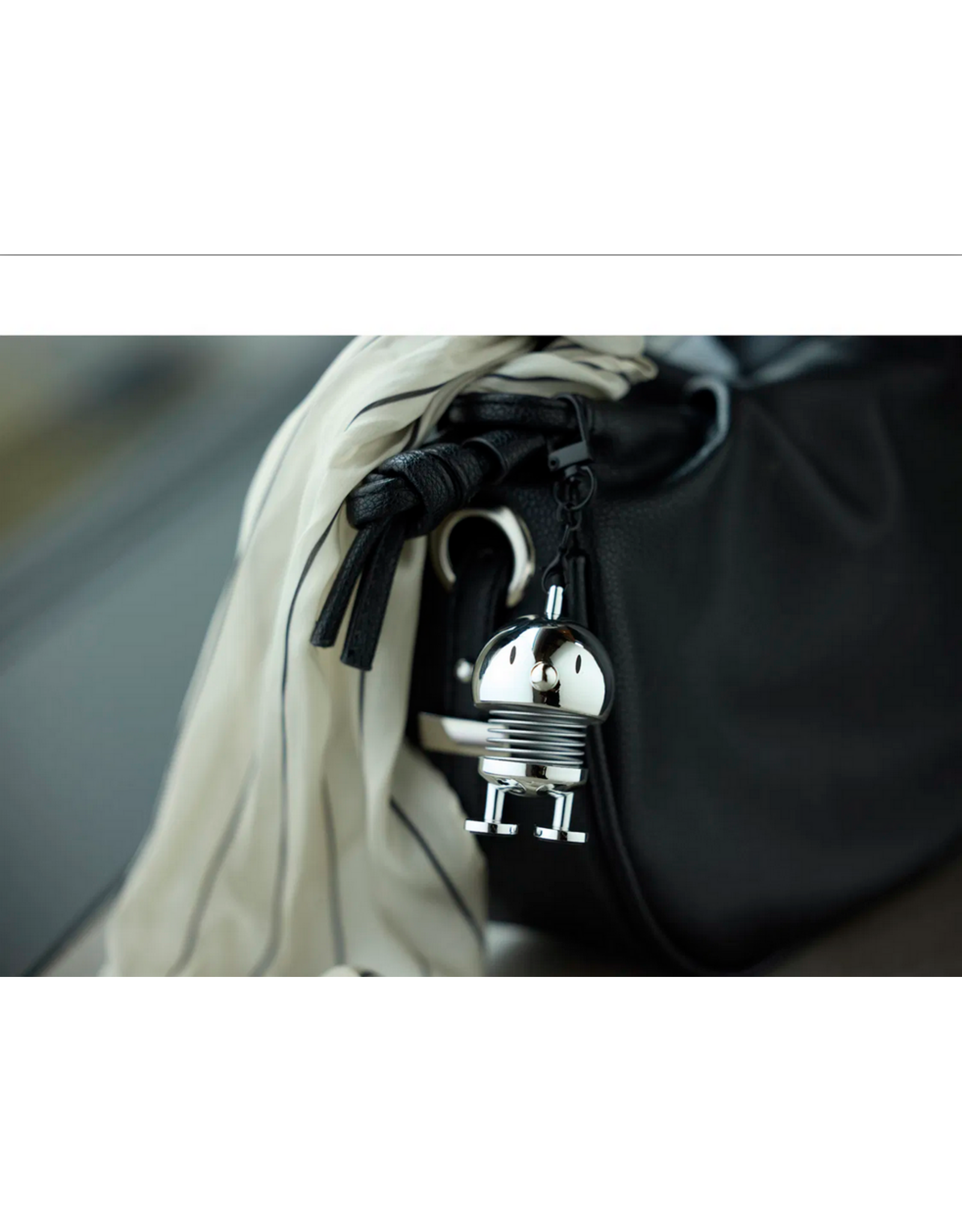 Hoptimist Hoptimist Bag Charm Chrome