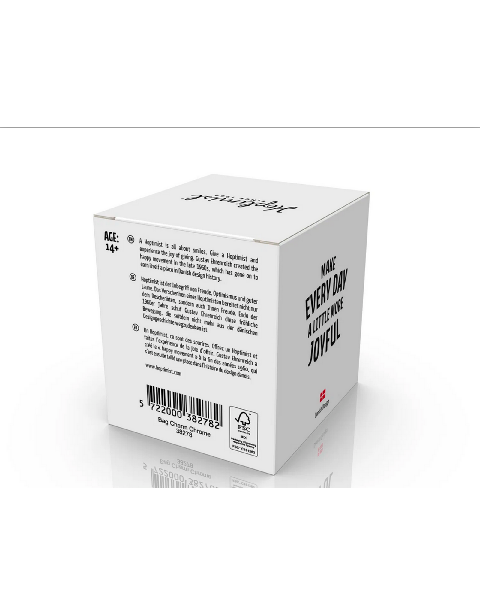 Hoptimist Hoptimist Bag Charm Chrome