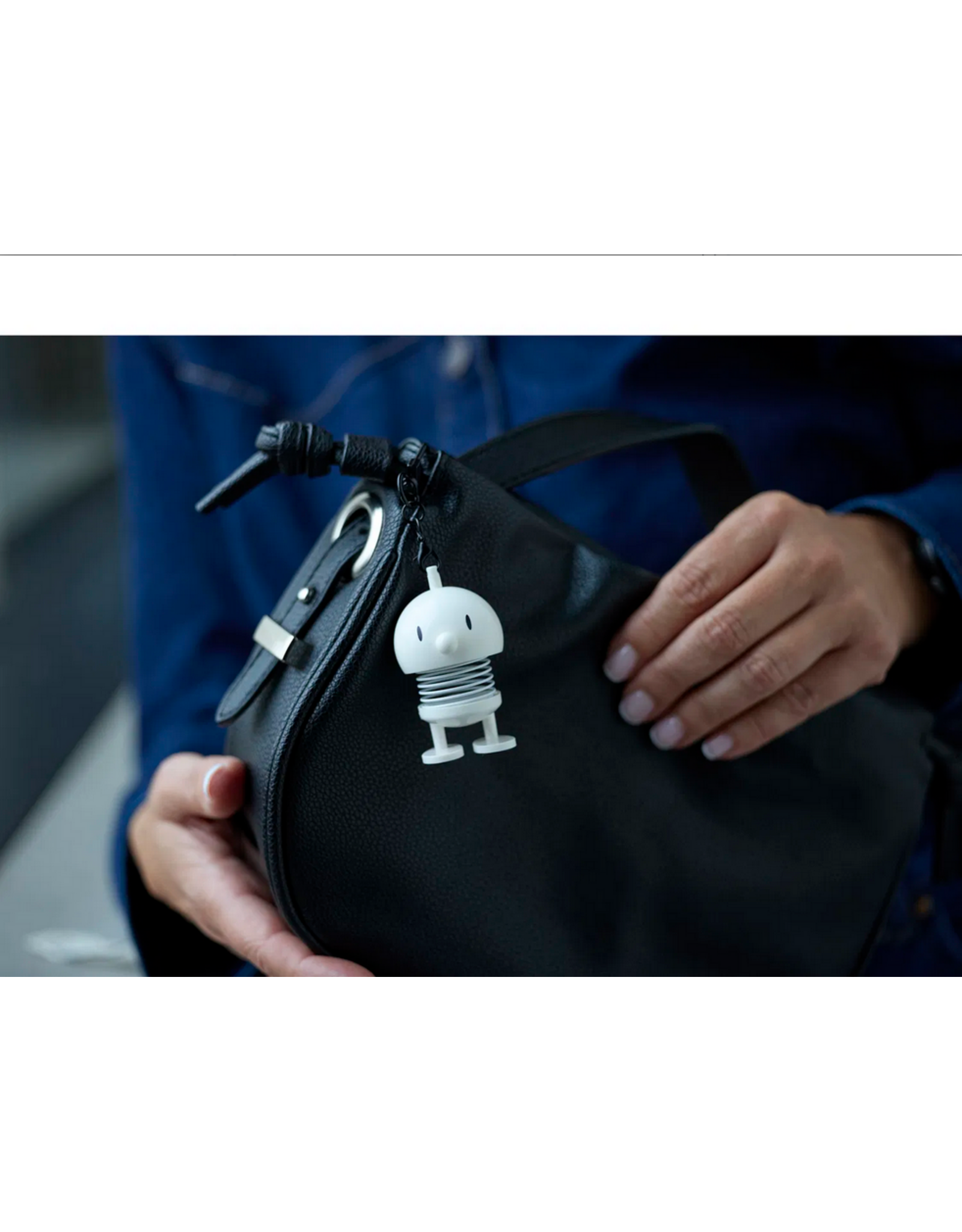 Hoptimist Hoptimist Bag Charm White