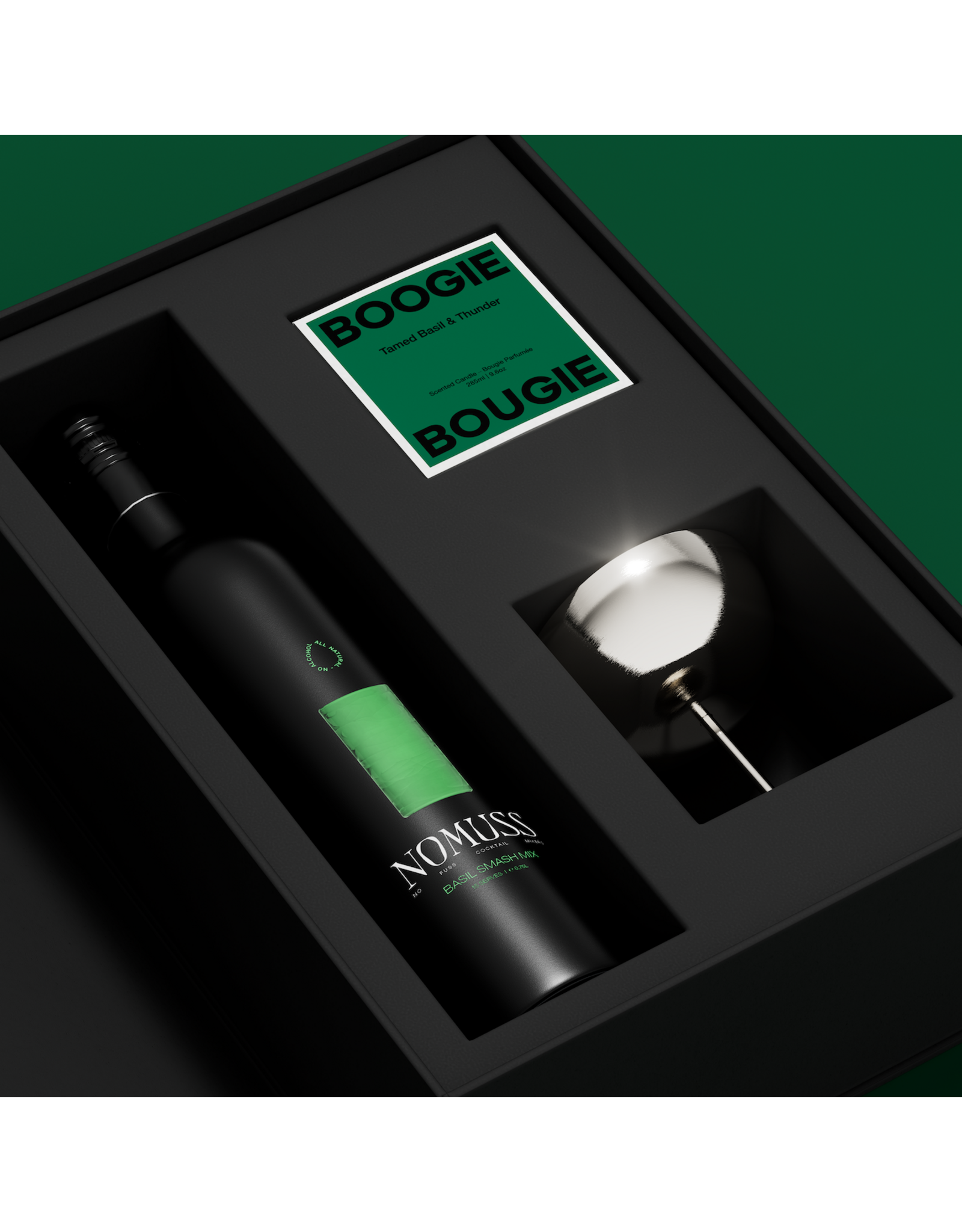 Nomuss Sip & Scent box - the perfect gift - The green reset