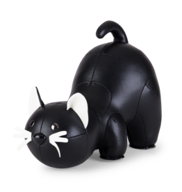Zuny Zuny Bookend, 1kg, Cat, Black & White