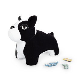Zuny Zuny Bookend, 1kg, French Bulldog II, black velcro