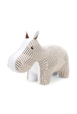 Zuny Zuny Bookend, 1kg, Hippo K-Razzle D, white