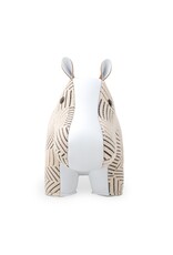 Zuny Zuny Bookend, 1kg, Hippo K-Razzle D, white