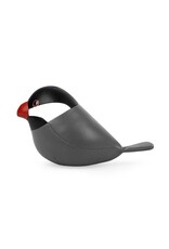 Zuny Zuny Paperweight, 0.25kg, Java Sparrow, grey & black