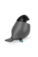 Zuny Zuny Paperweight, 0.25kg, Java Sparrow, grey & black