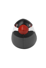 Zuny Zuny, Mini Paperweight, 0.12kg, Java Sparrow, darkgrey & black