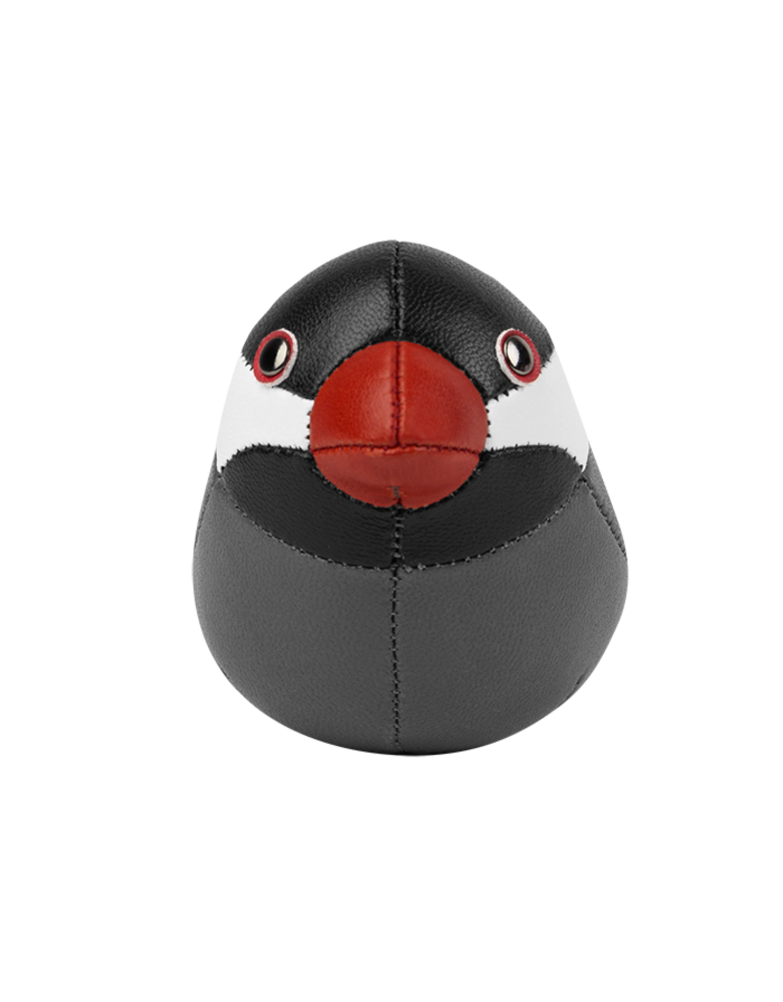Zuny Zuny, Mini Paperweight, 0.12kg, Java Sparrow, darkgrey & black