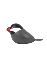 Zuny Zuny, Mini Paperweight, 0.12kg, Java Sparrow, darkgrey & black