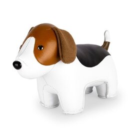 Zuny Zuny Paperweight, 0.25kg, Beagle, white & tan