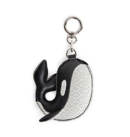 Zuny Zuny Bag Charm, Whale Mumu black, Kvadrat Ame