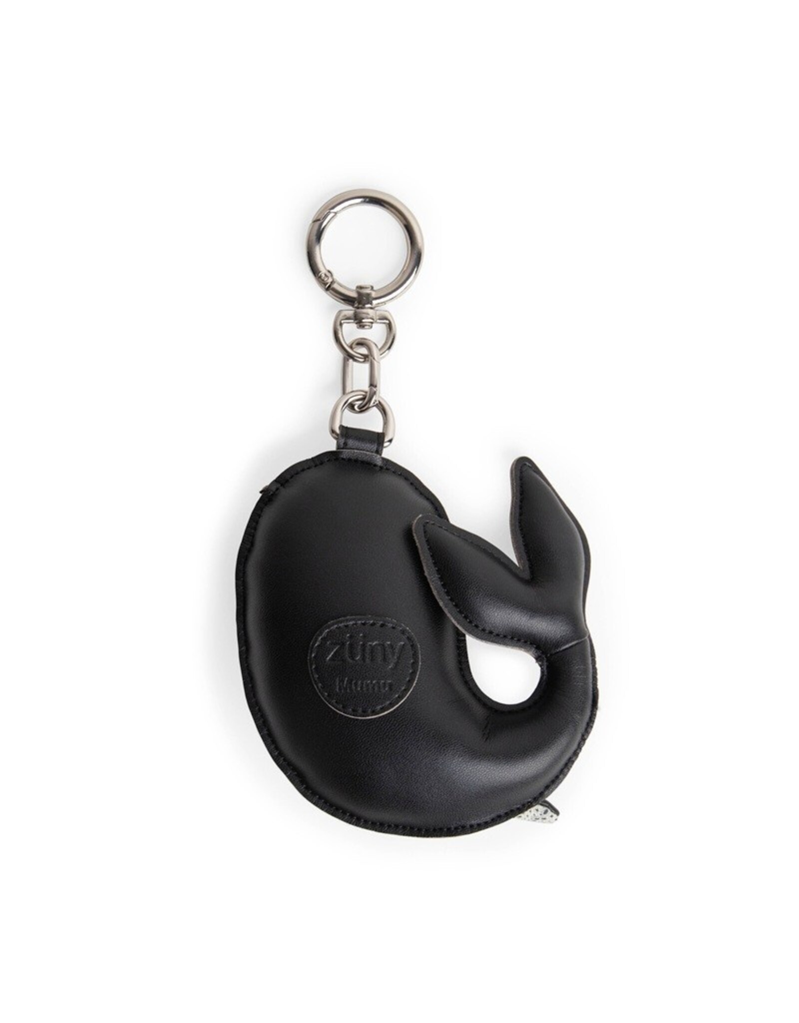 Zuny Zuny Bag Charm, Whale Mumu black, Kvadrat Ame