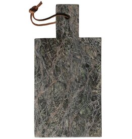 Cutting board, marble, forest green, 30x15 cm