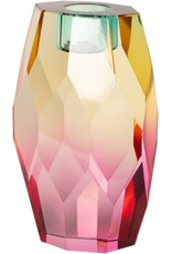 Crystal holder, pink ombre, 12,5x5x7,5 cm