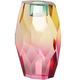 Crystal holder, pink ombre, 12,5x5x7,5 cm