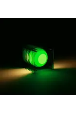 BANG LOP lamp small square in green acrylic