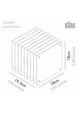 BANG LOP lamp small square in green acrylic