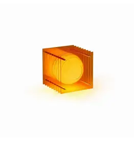 Bang Design LOP lamp small square in orange acrylic