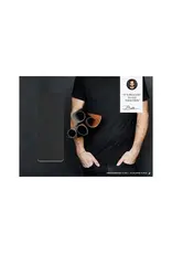 BITZ Placemat 46 x 33cm 4pcs Black / Cream