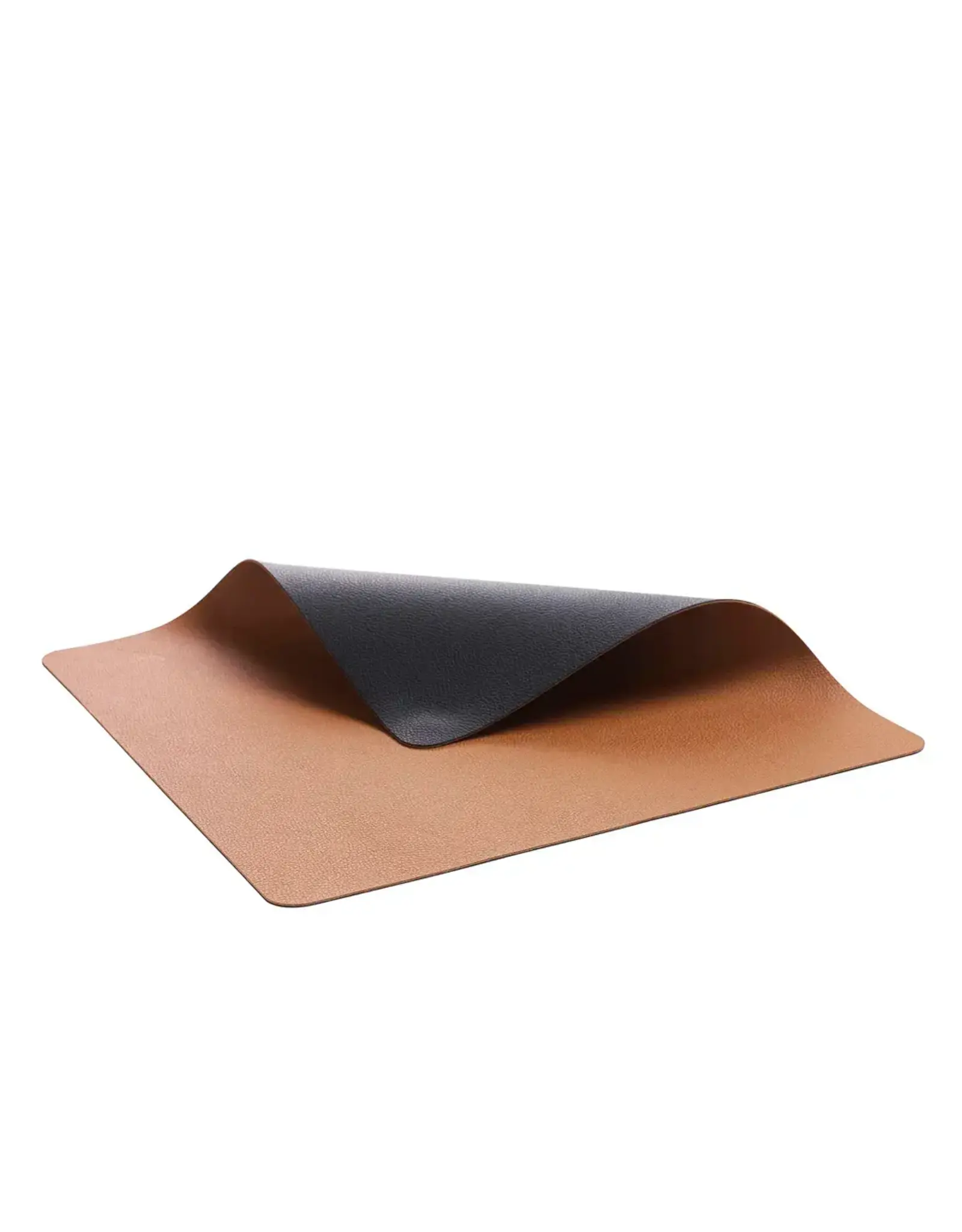 BITZ Placemat 46 x 33cm 4pcs Black / Brown