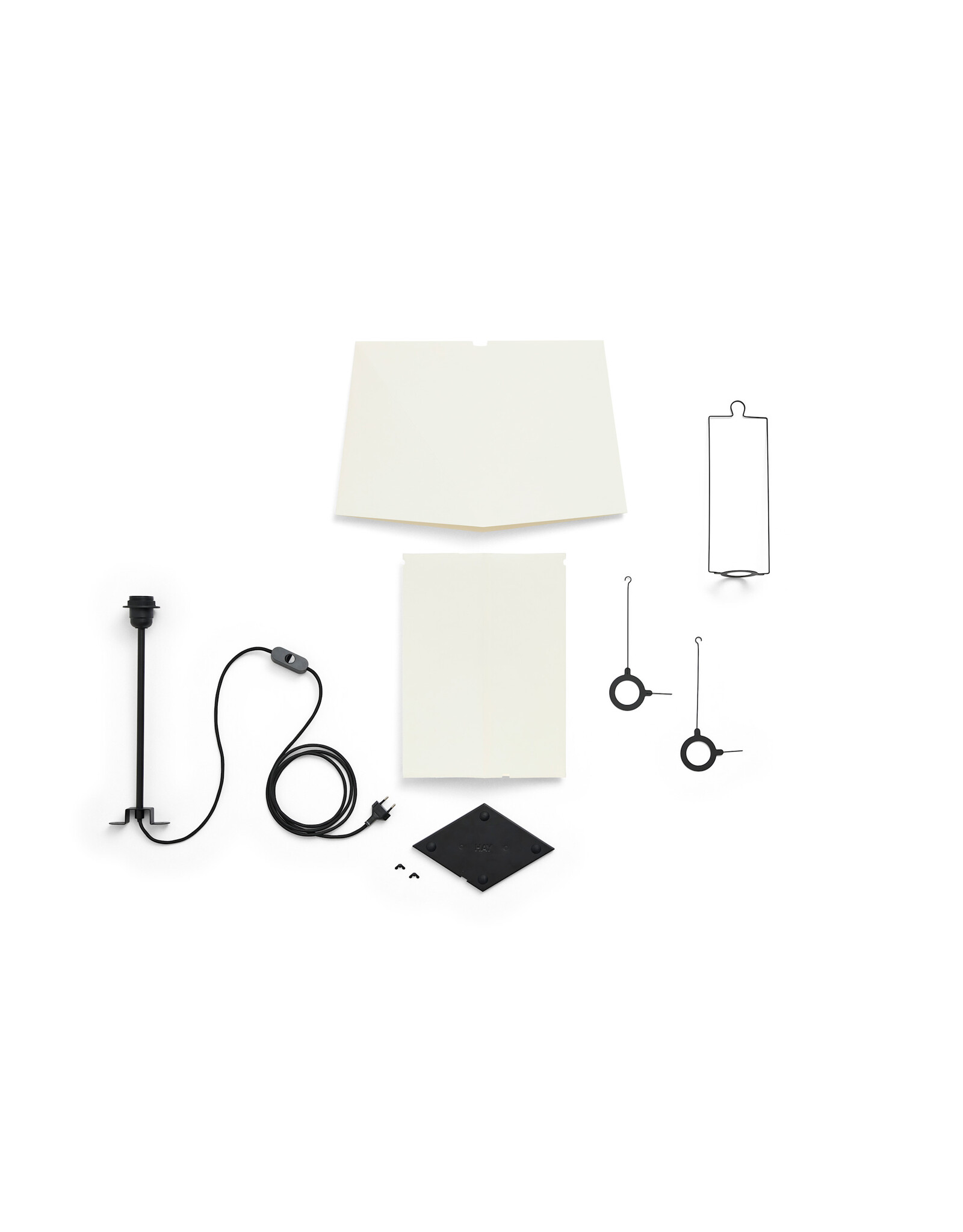 HAY Aplat Table Lamp-440-White