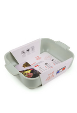 Peugeot France Appolia Vierkante  Keramische Ovenschaal Saliegroen 25cm