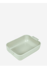 Peugeot France Appolia Vierkante  Keramische Ovenschaal Saliegroen 25cm