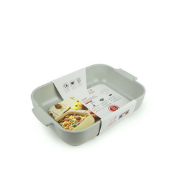 Peugeot France Appolia Vierkante  Keramische Ovenschaal Saliegroen 36cm