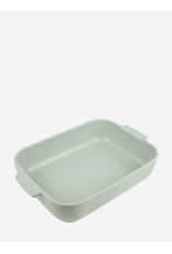Peugeot France Appolia Vierkante  Keramische Ovenschaal Saliegroen 36cm