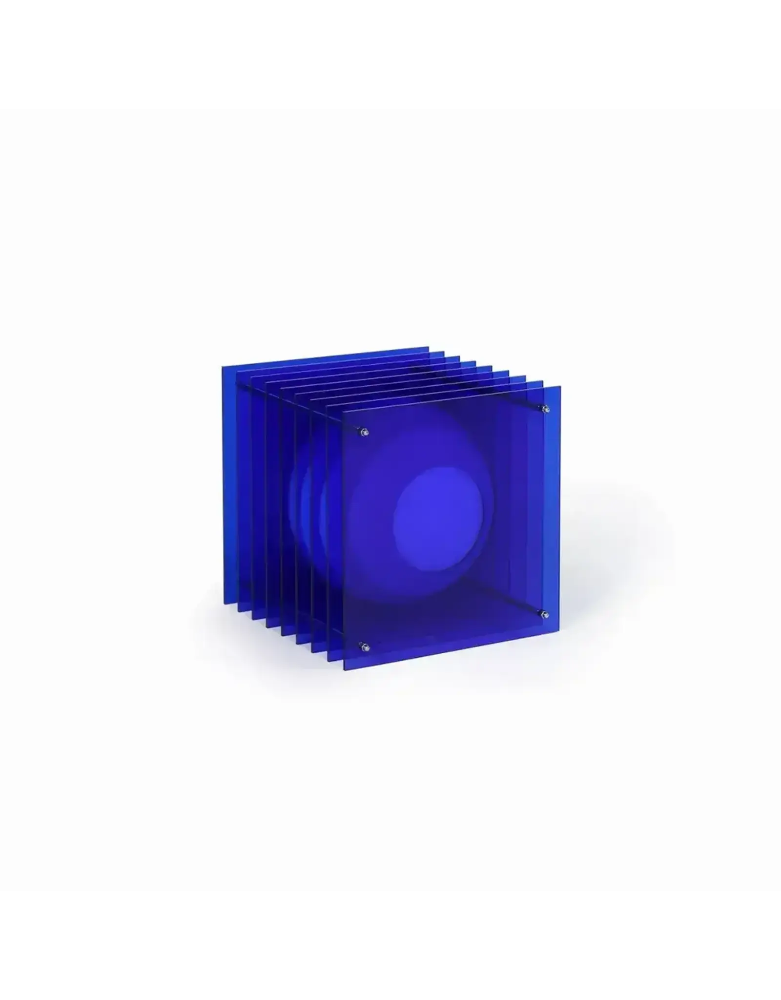 Bang Design LOP lamp big square in blue acrylic