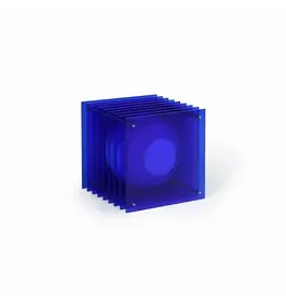 Bang Design LOP lamp big square in blue acrylic