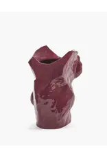 Serax Owl Vase L Aubergine After Midnight