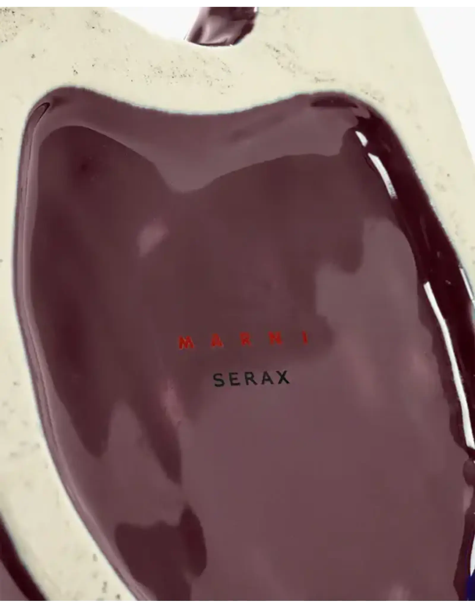 Serax Owl Vase L Aubergine After Midnight