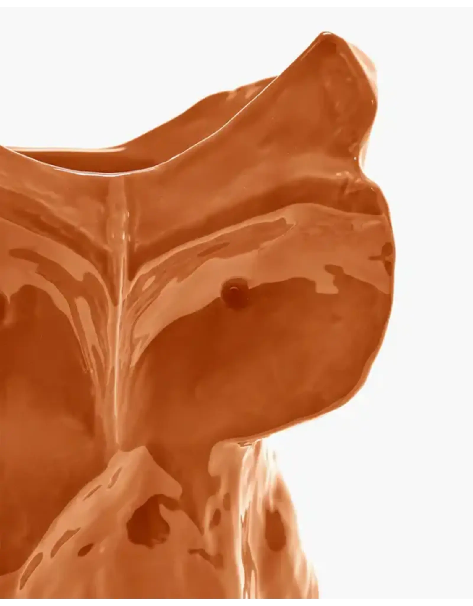 Serax Owl Vase S Orange After Midnight