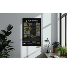 Smaajl Poster - Departures - 50x70cm