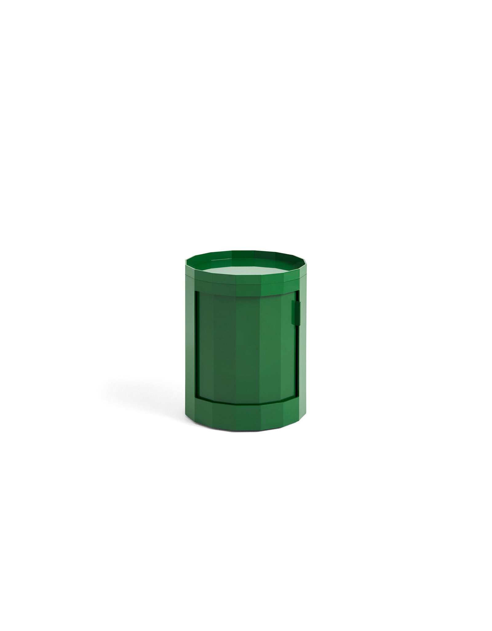 HAY Facet Cabinet 100 incl. feet and castors-Spinach green