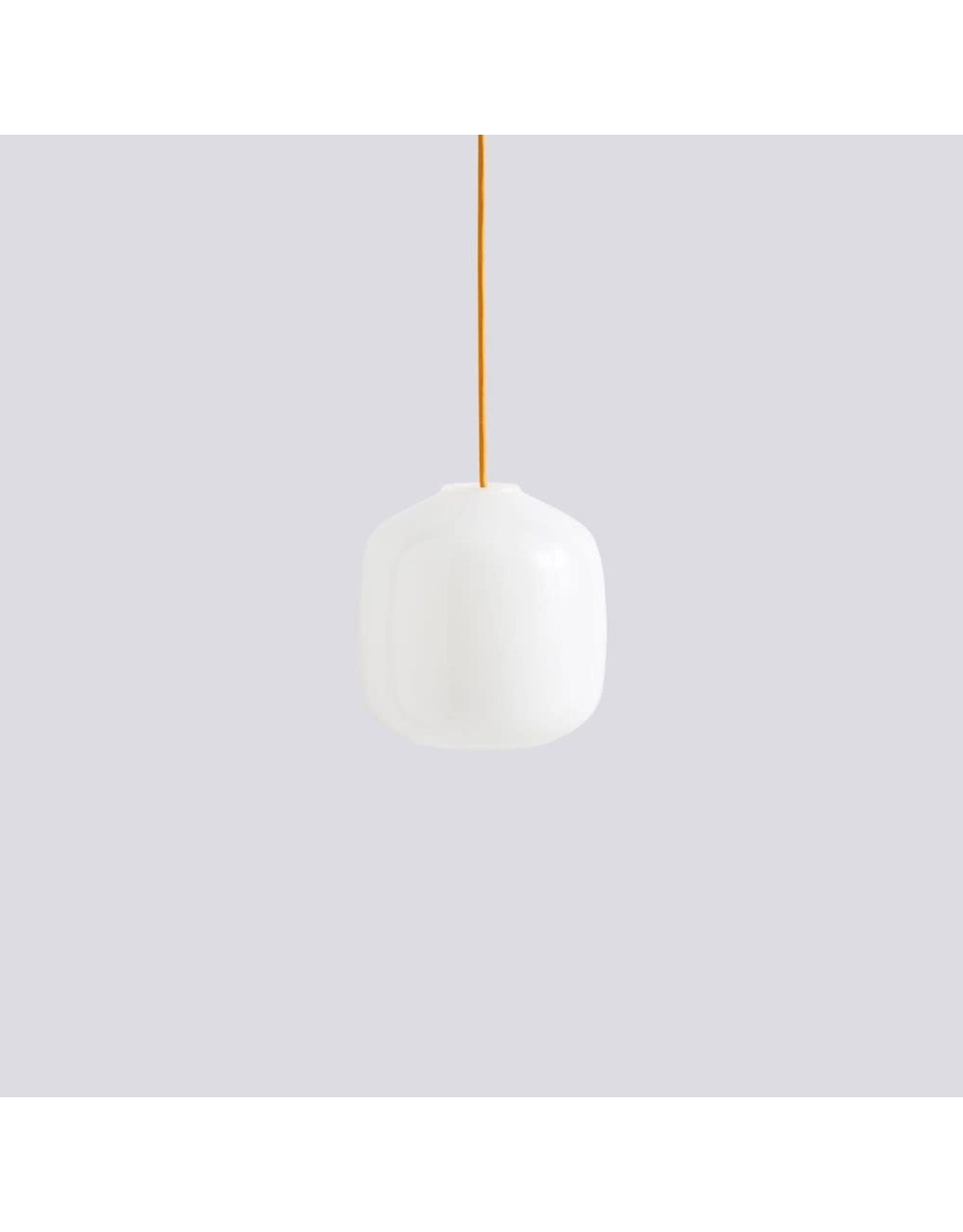 HAY Buoy Glass Pendant-200-Amber yellow cord set